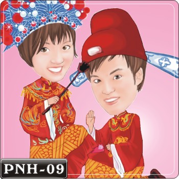 情侶雙人Q版漫畫-PNH-09